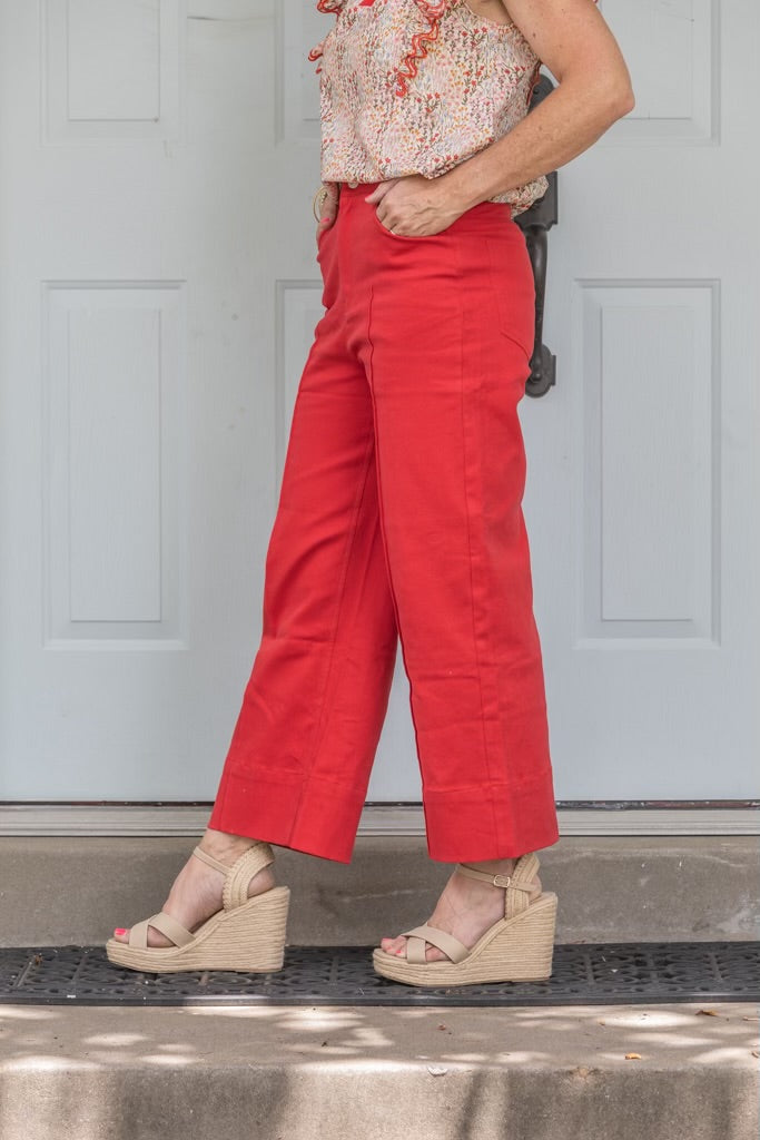 Cherry crush pants