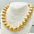 Chic big ball necklace