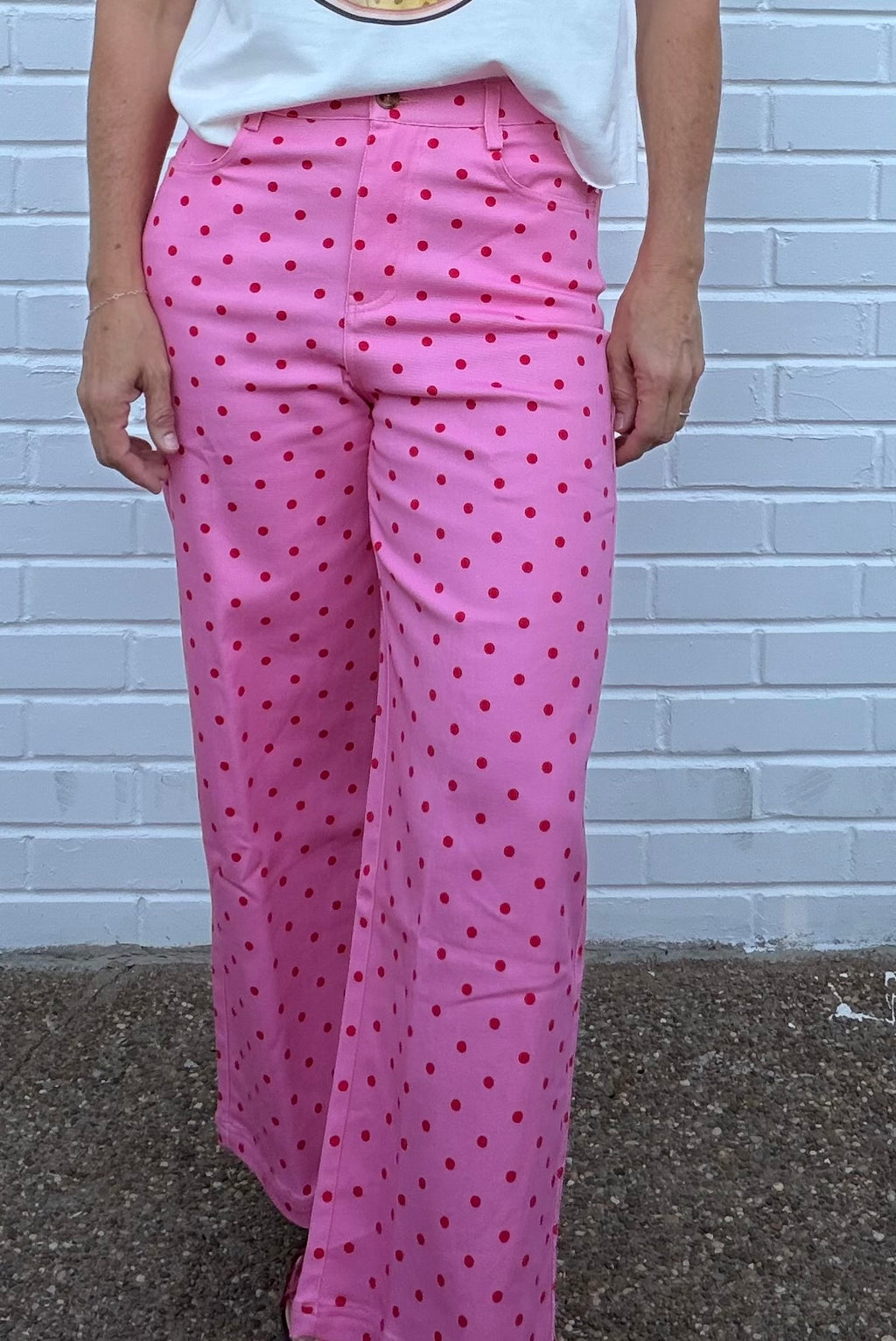 Pretty in Polka Pants