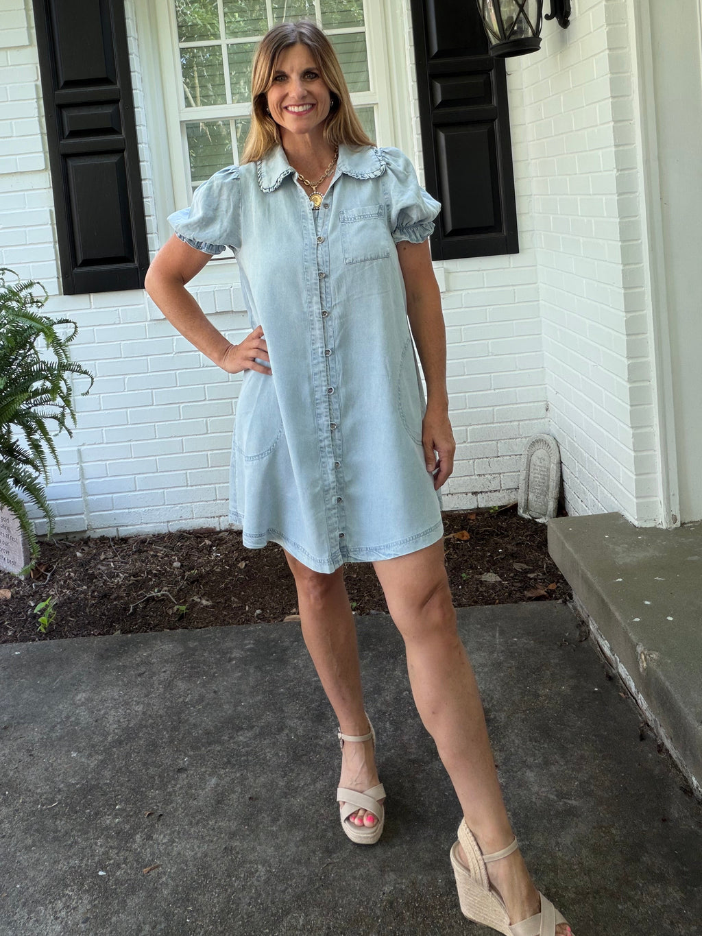 Demi Denim Dress