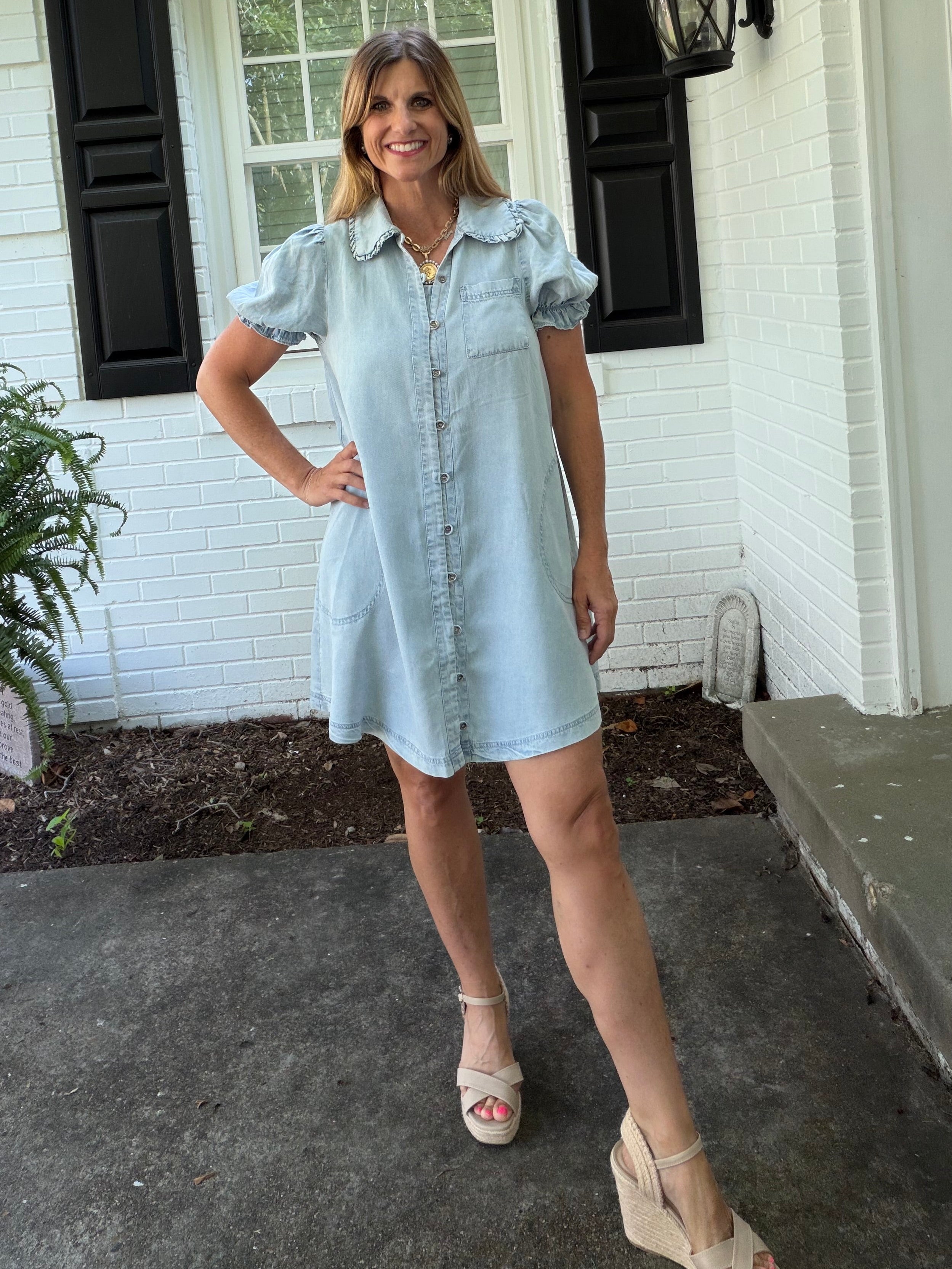 Demi Denim Dress