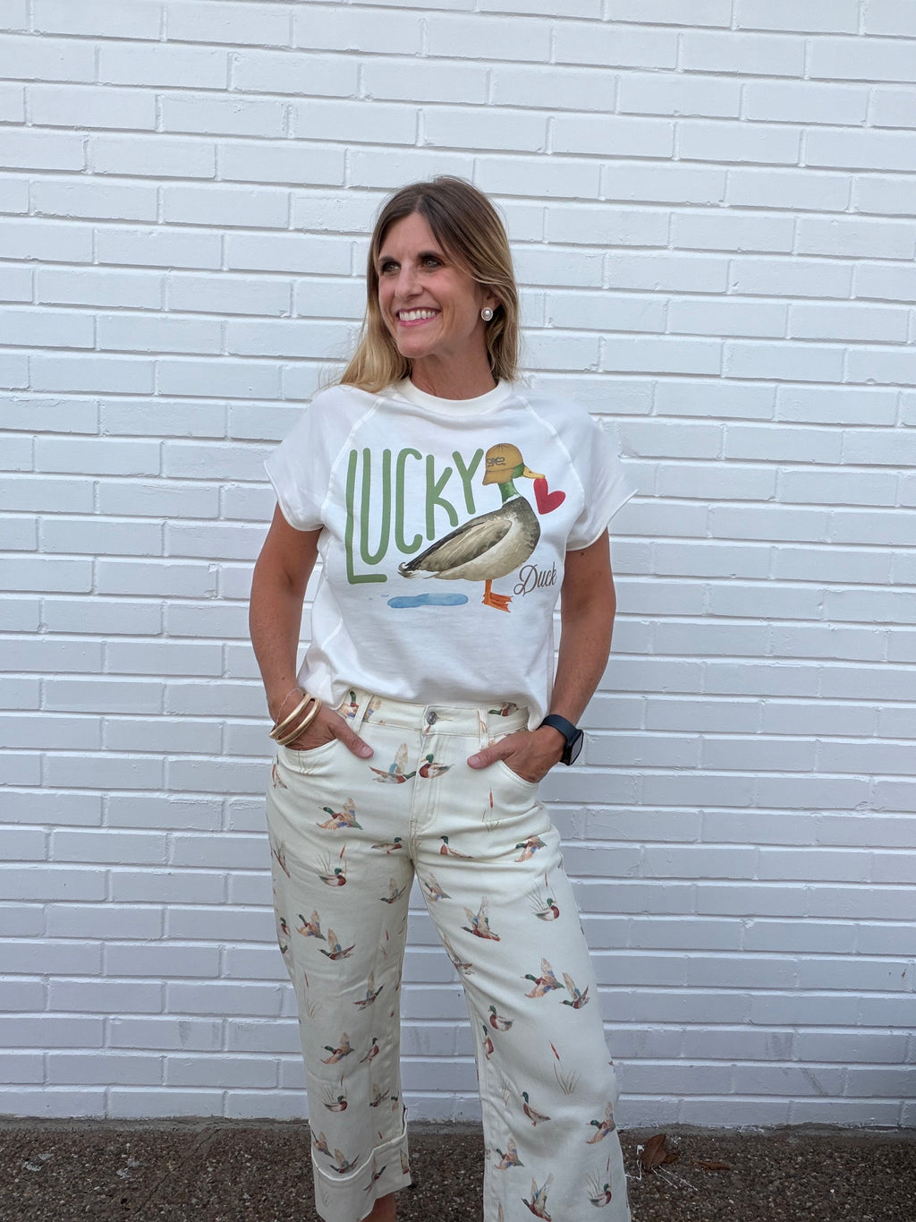 Lucky Duck Graphic Tee 🦆