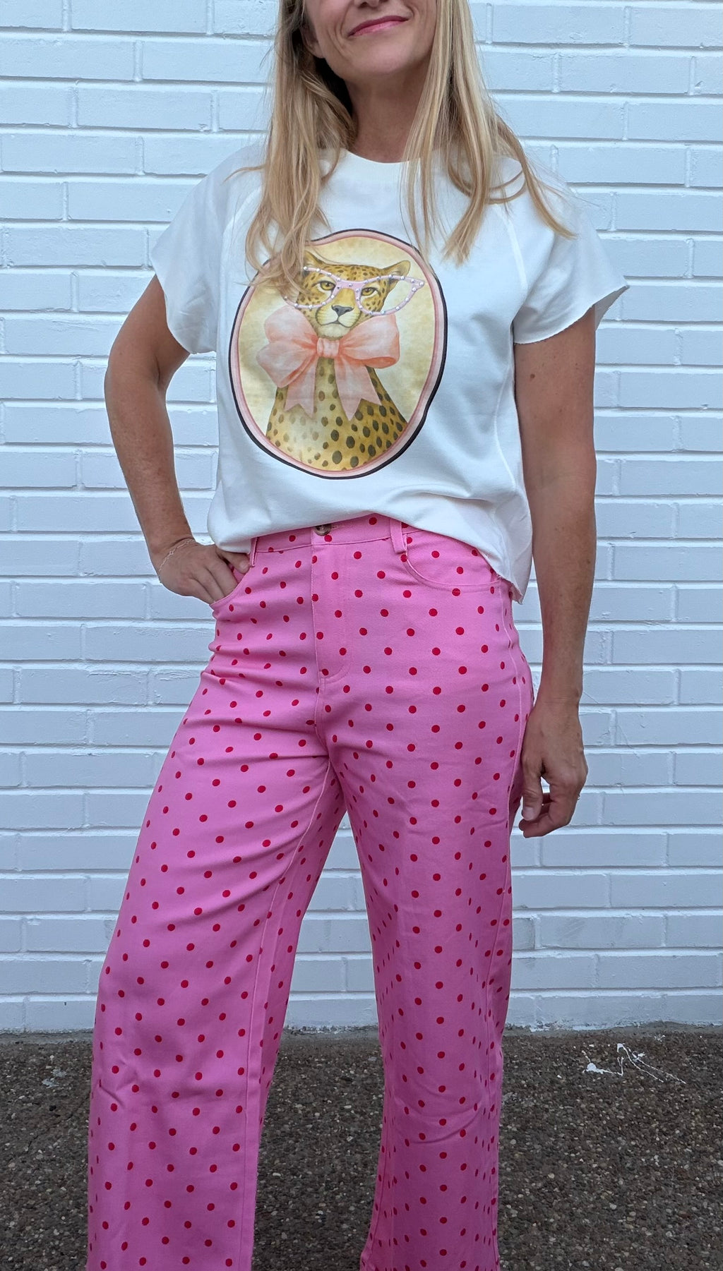 Pretty in Polka Pants