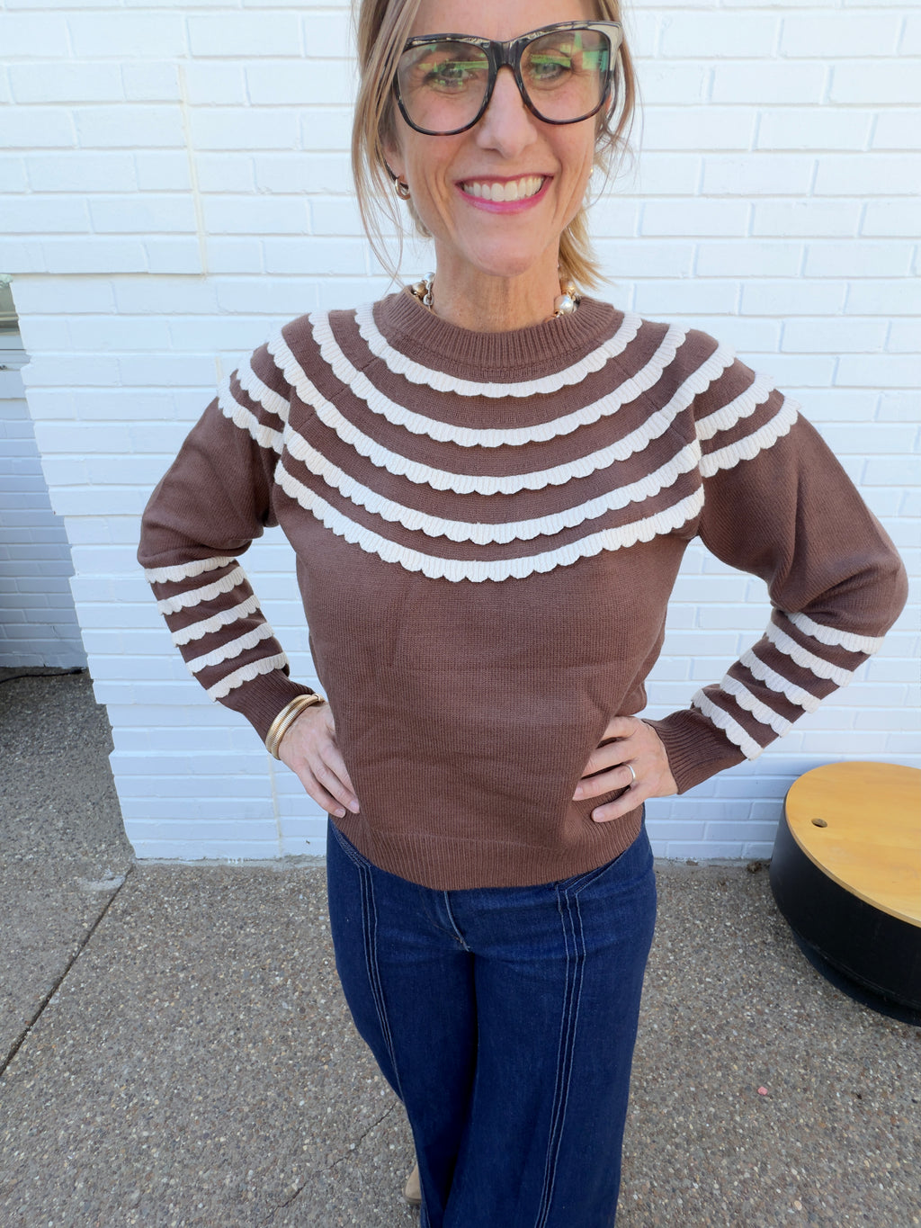 Cocoa Cream Sweater