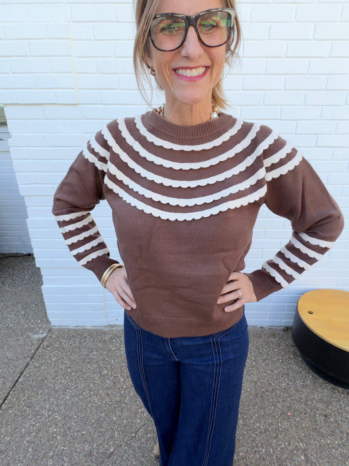 Cocoa Cream Sweater