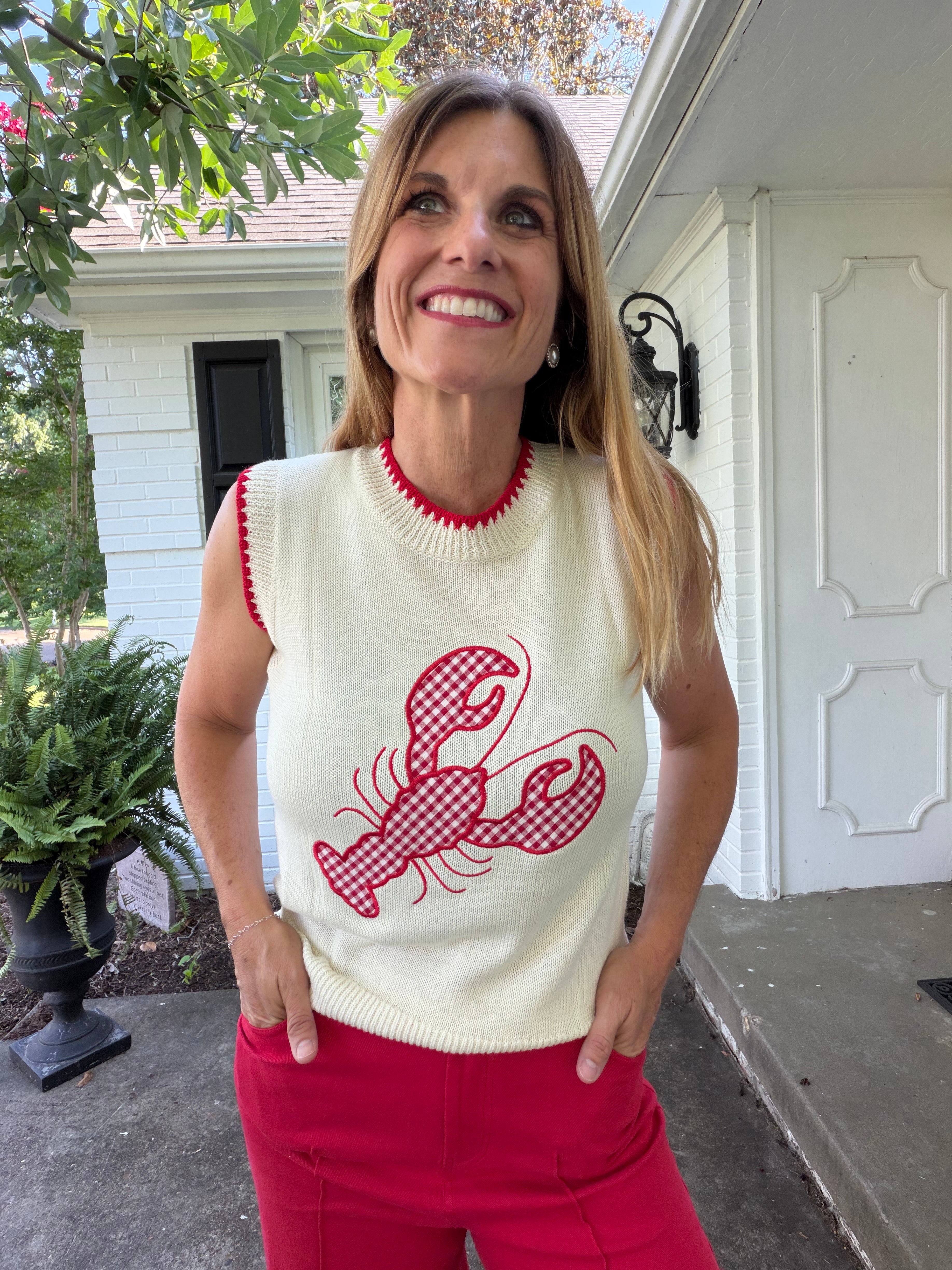 Coastal Catch Sweater Tank