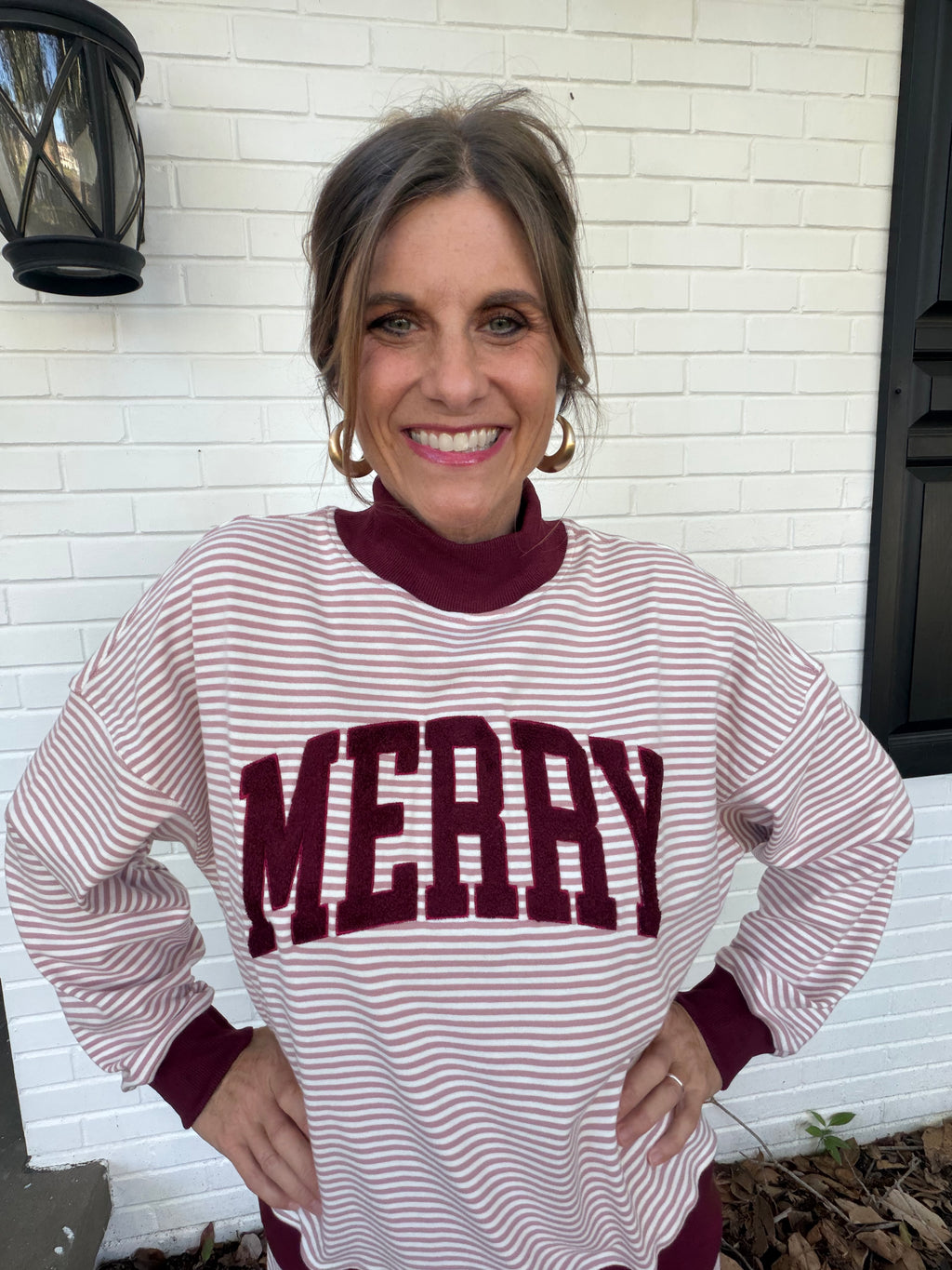 Merry Dusty Pink Top