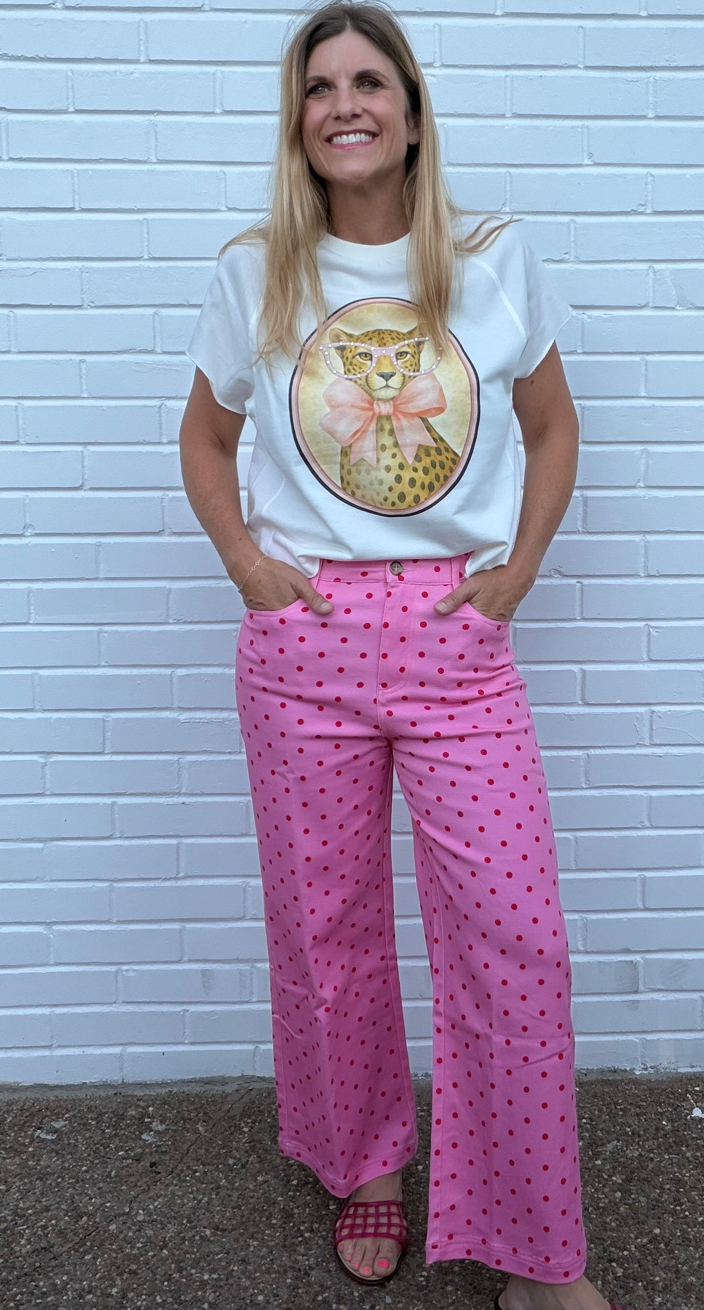 Pretty in Polka Pants
