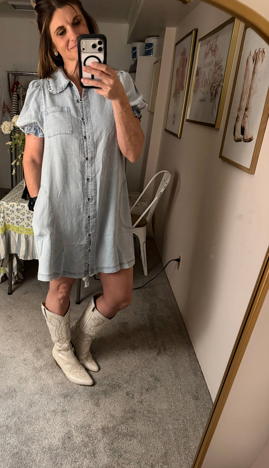 Demi Denim Dress