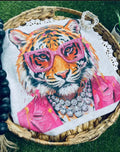 Glitz and Glam Tiger Tee