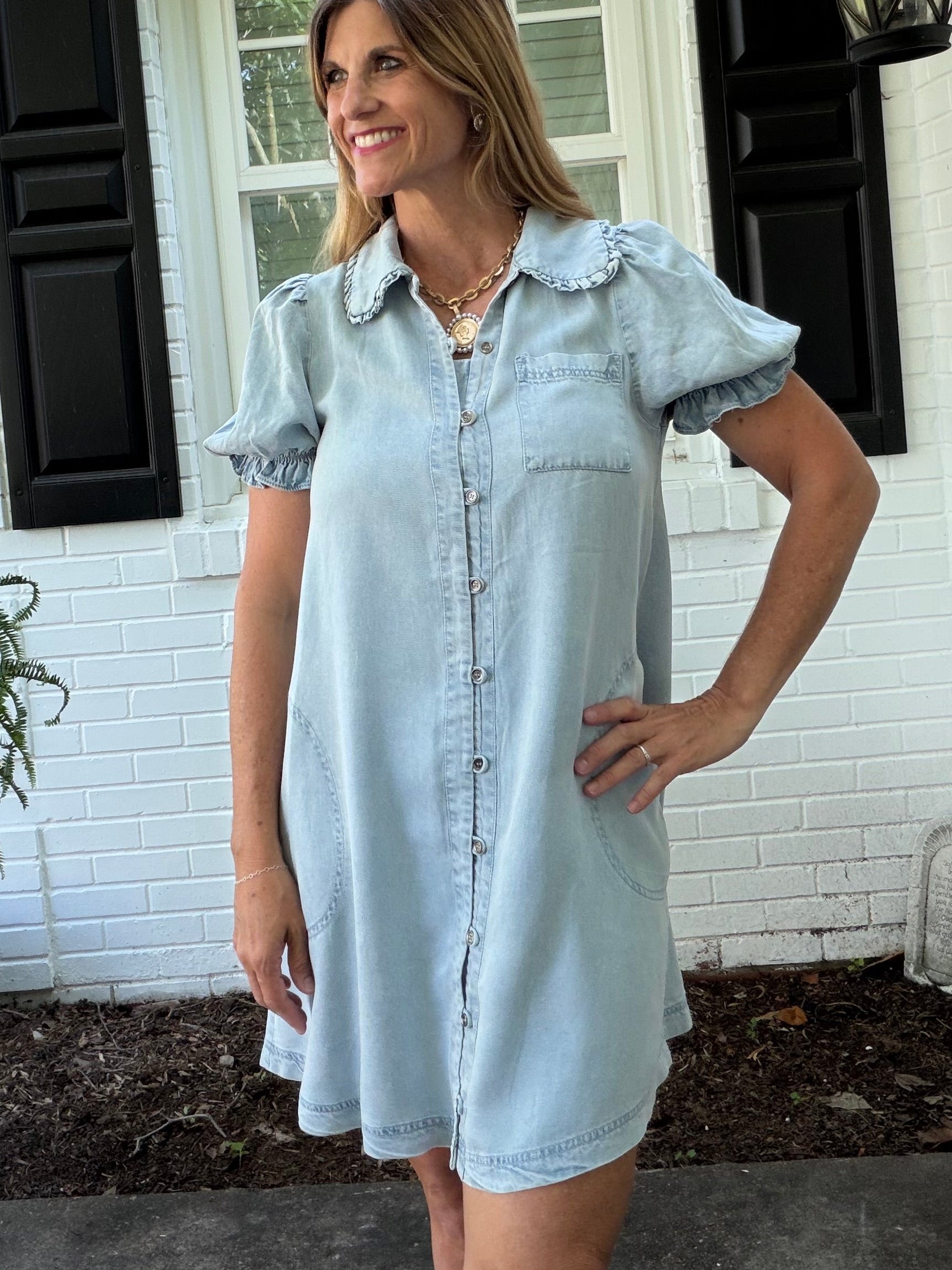 Demi Denim Dress