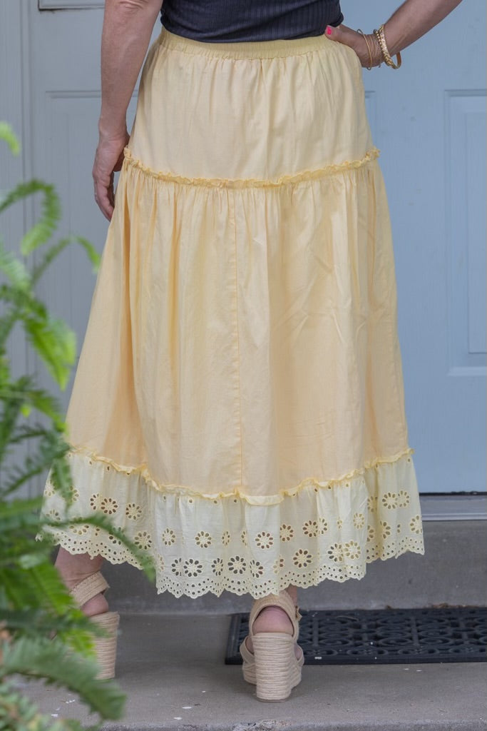 Buttercup Bliss Maxi Skirt