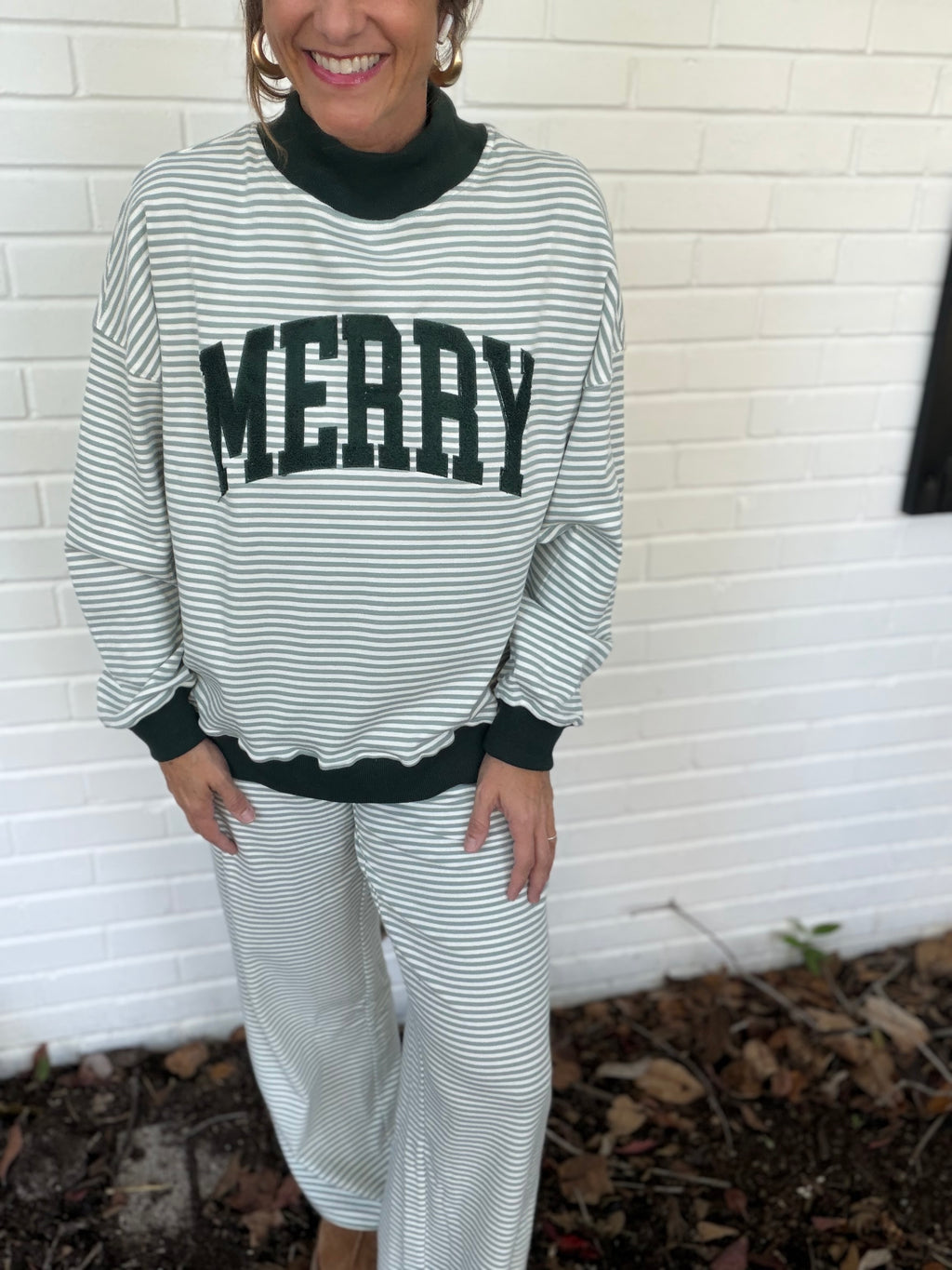Merry Little Stripes Lounge Pants
