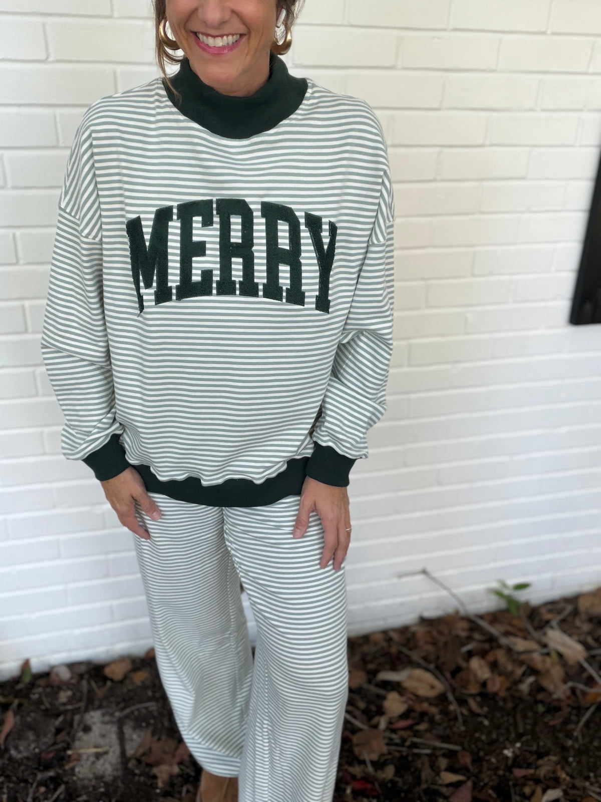 Merry Little Stripes Top