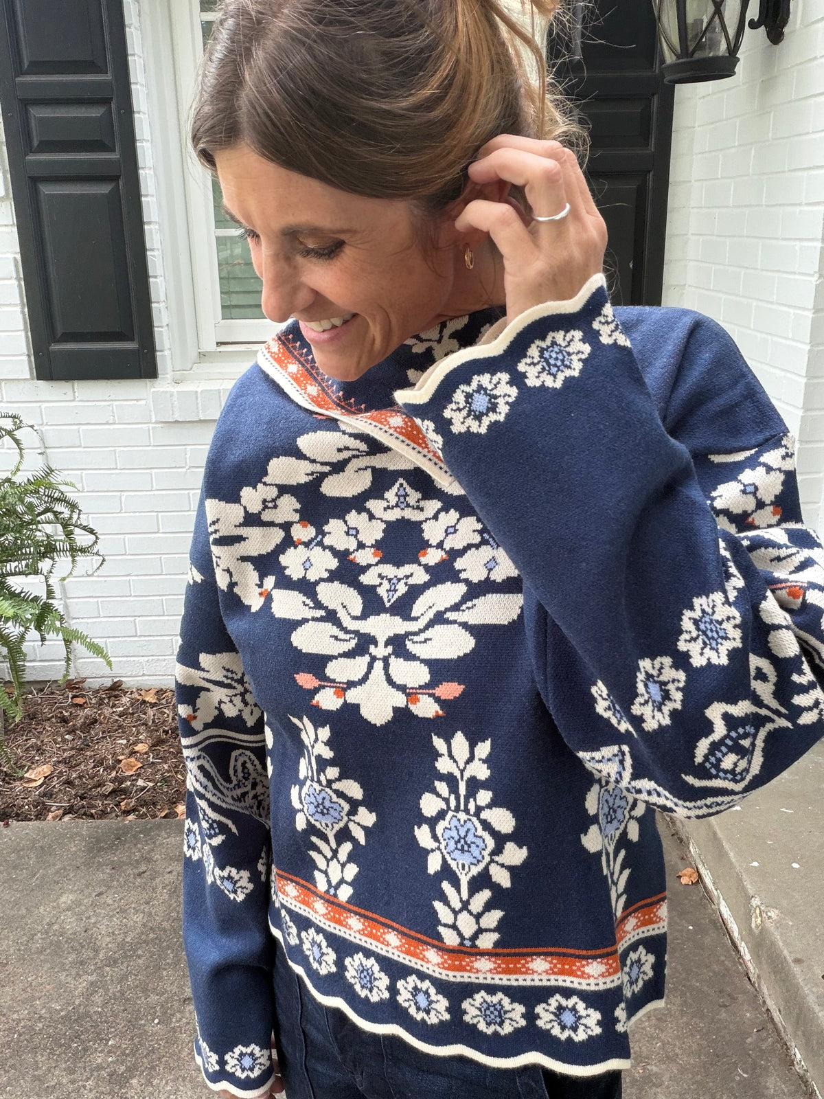 Heritage Scarf Sweater