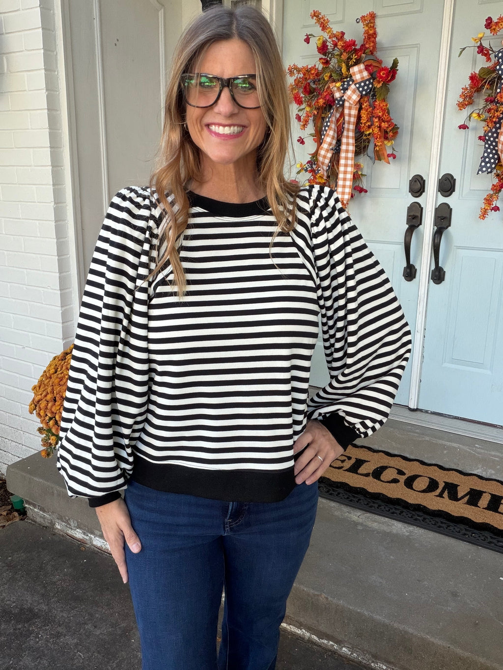 Hadley Stripe Top