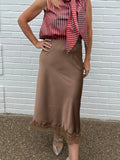Mocha Muse Skirt