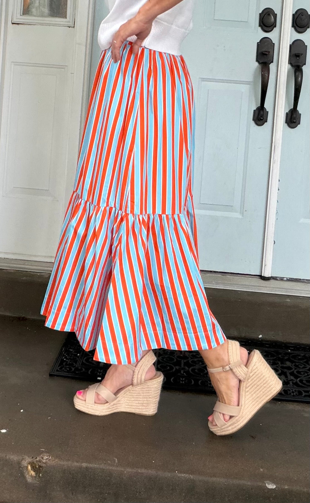 Harbor Stripe Skirt