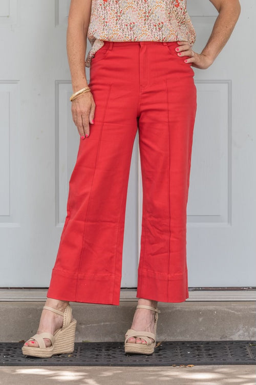 Cherry crush pants