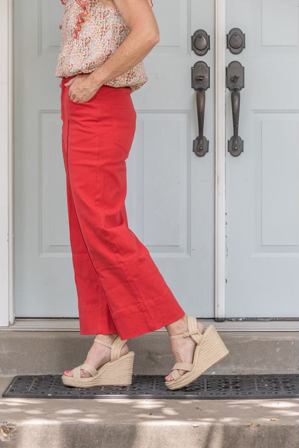 Cherry crush pants
