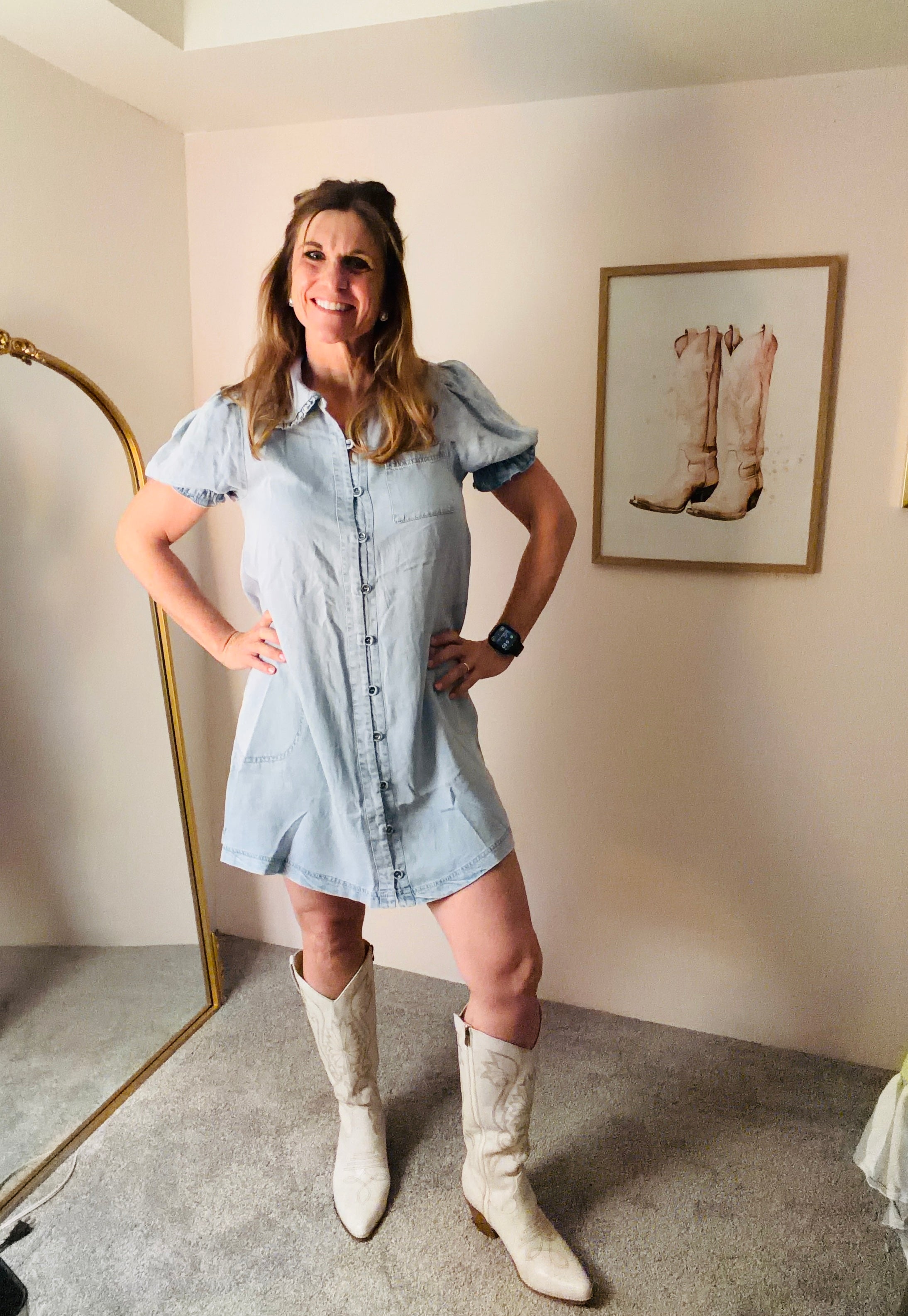 Demi Denim Dress