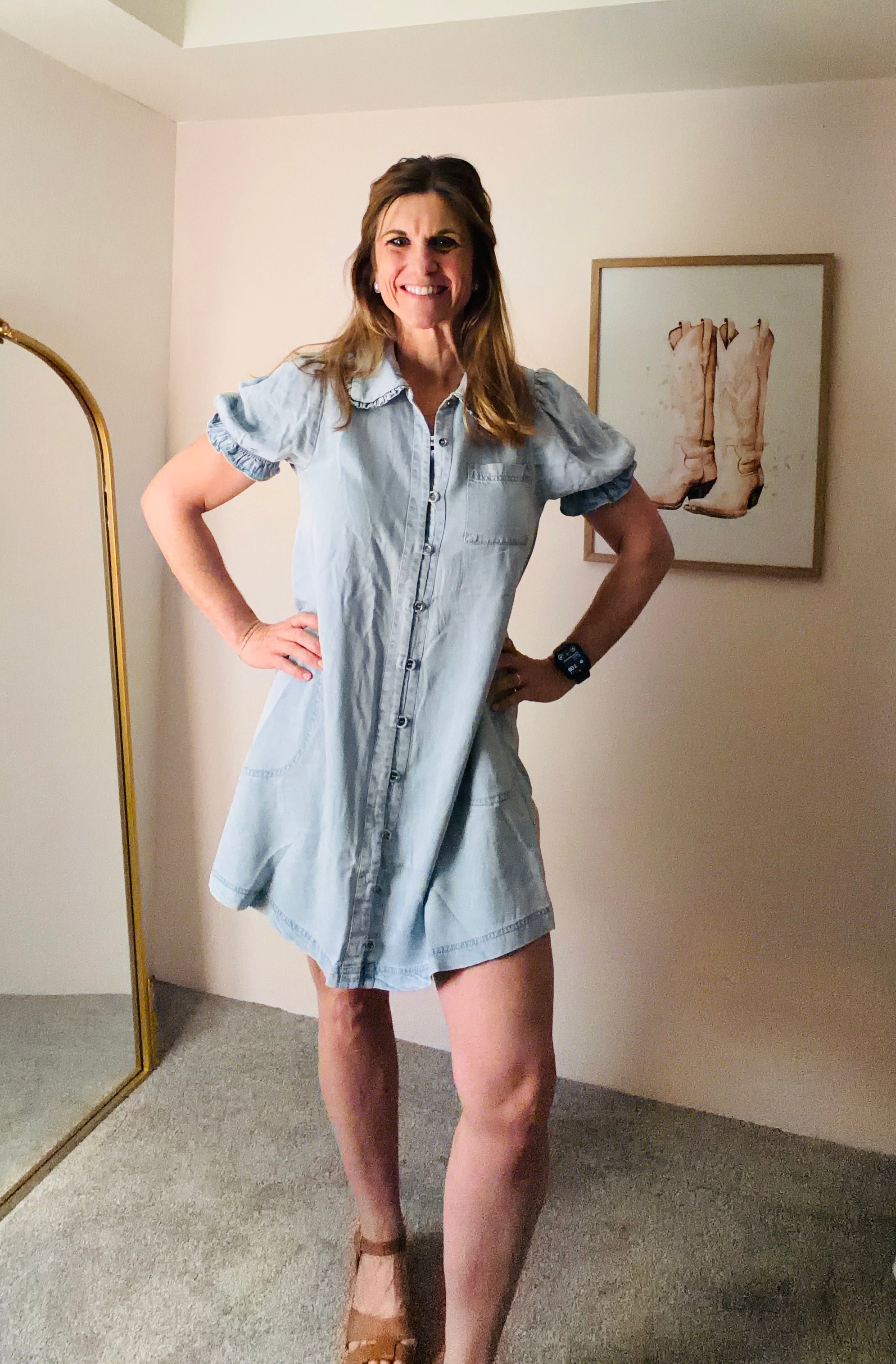 Demi Denim Dress