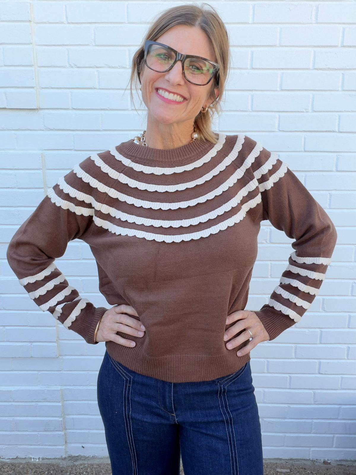 Cocoa Cream Sweater
