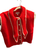 Candy Cane Cutie Sweater Vest