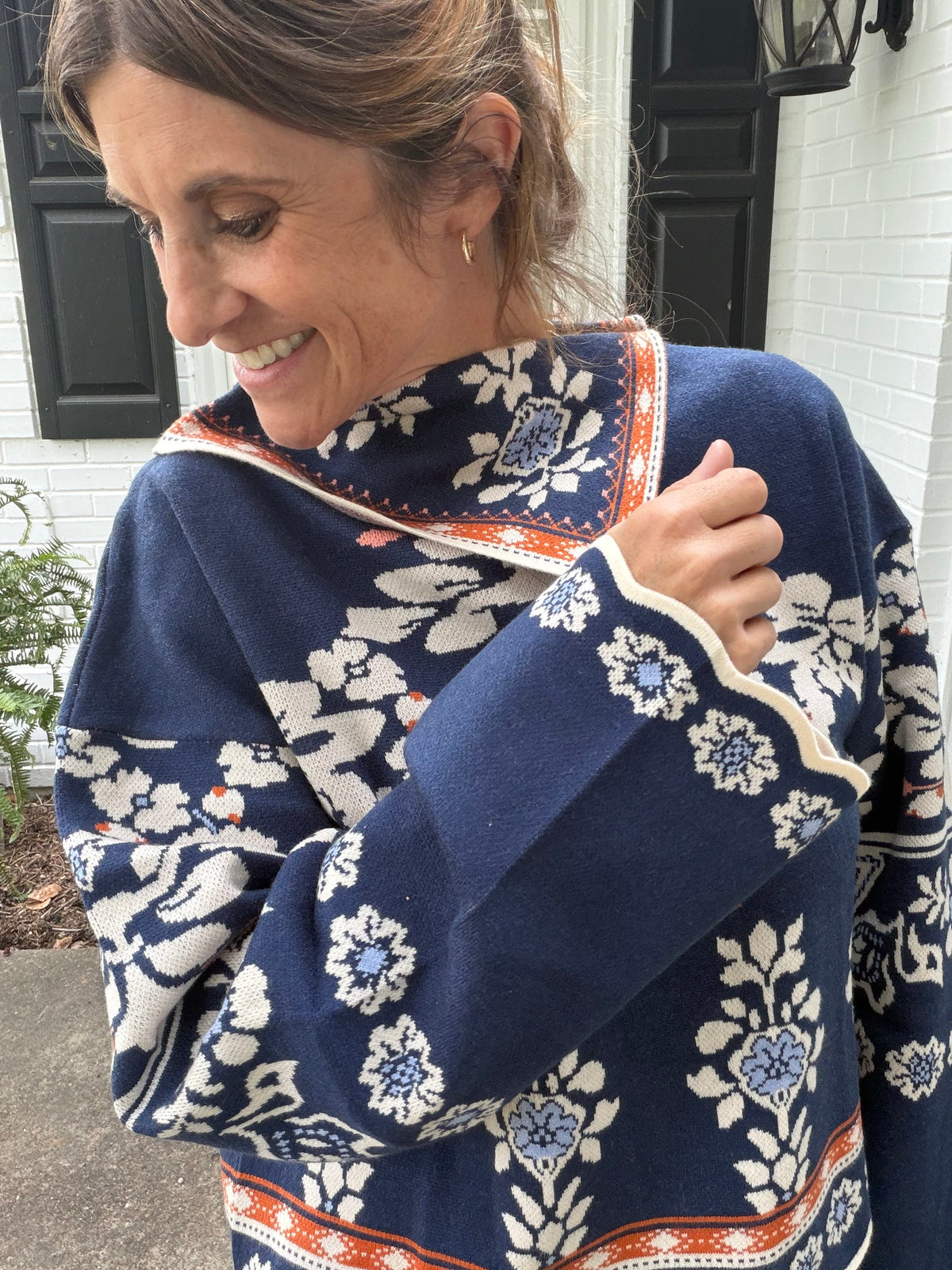 Heritage Scarf Sweater