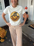 Camel stripe pant