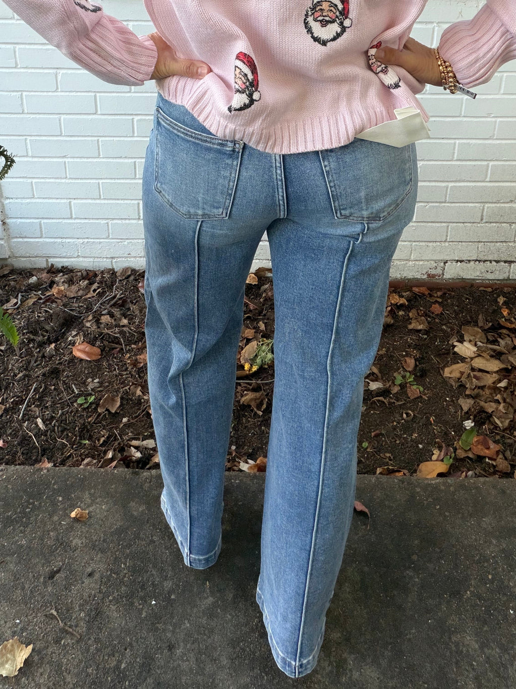 Seam to Dream Wide Leg Jean