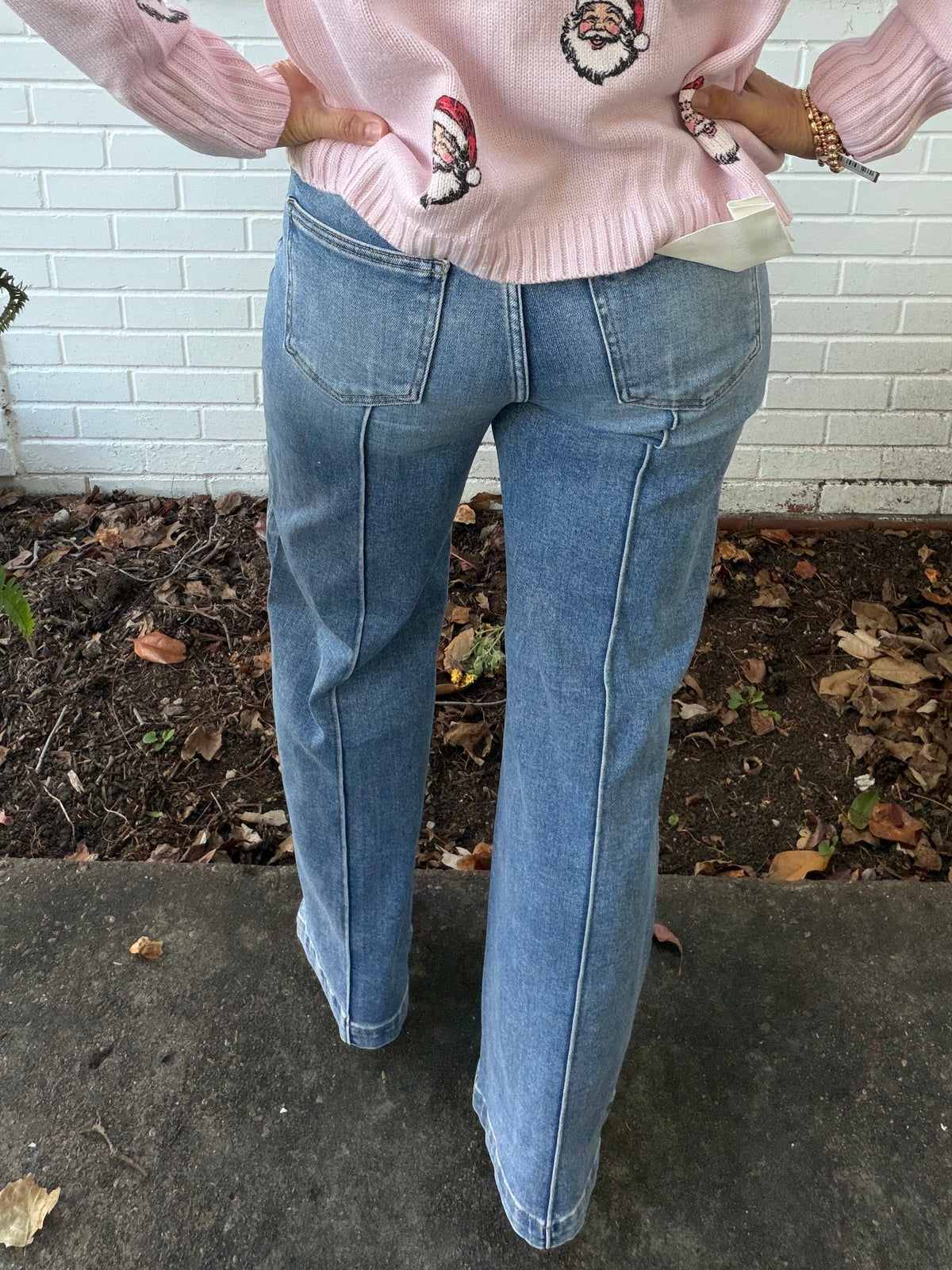 Seam to Dream Wide Leg Jean