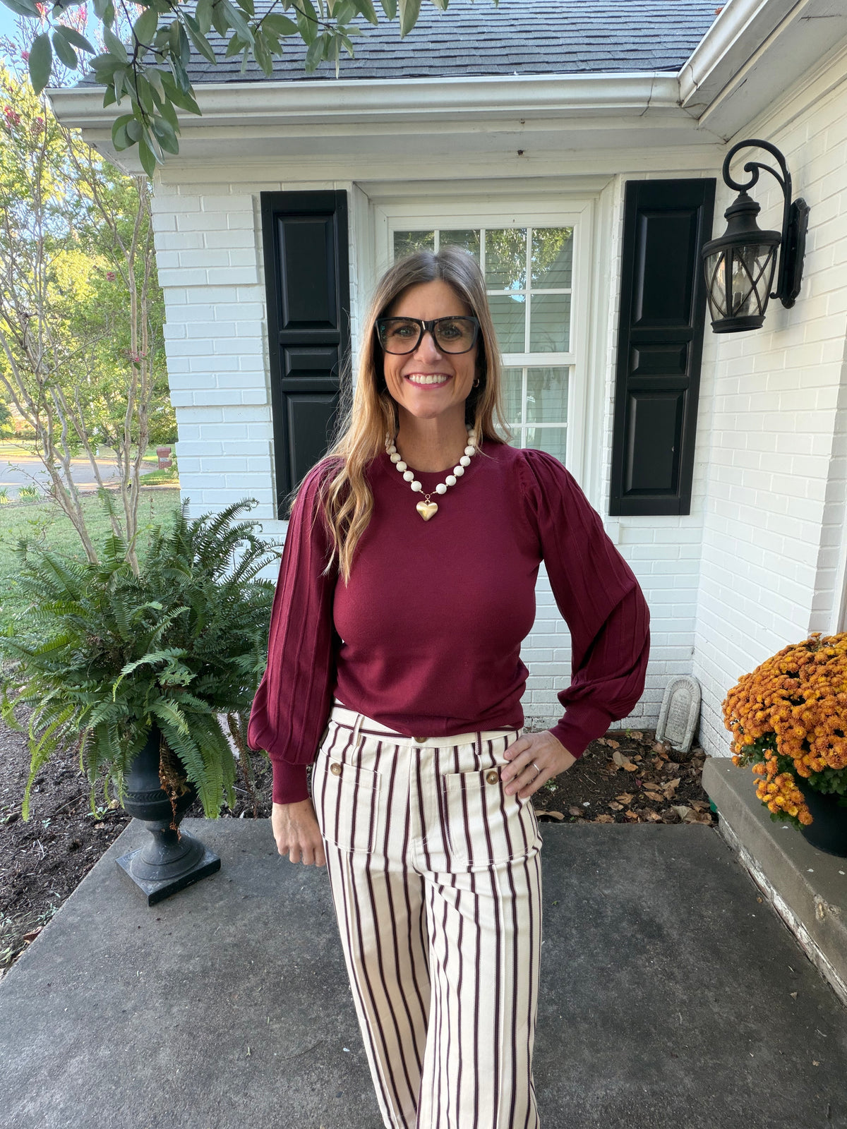Maren Merlot Sweater