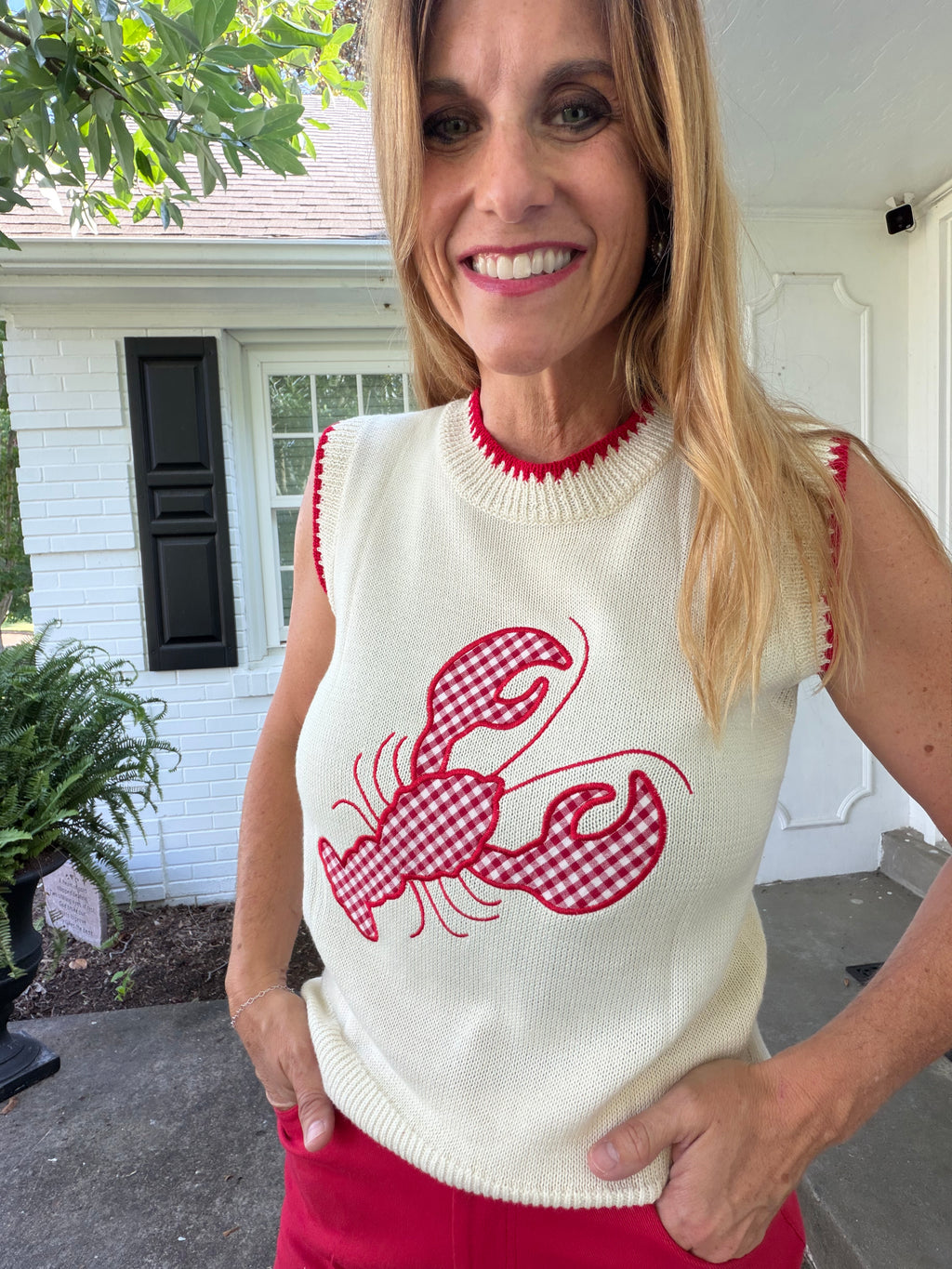 Coastal Catch Sweater Tank