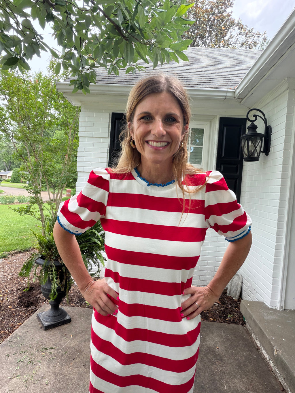 Coastal Classic Stripe Dress