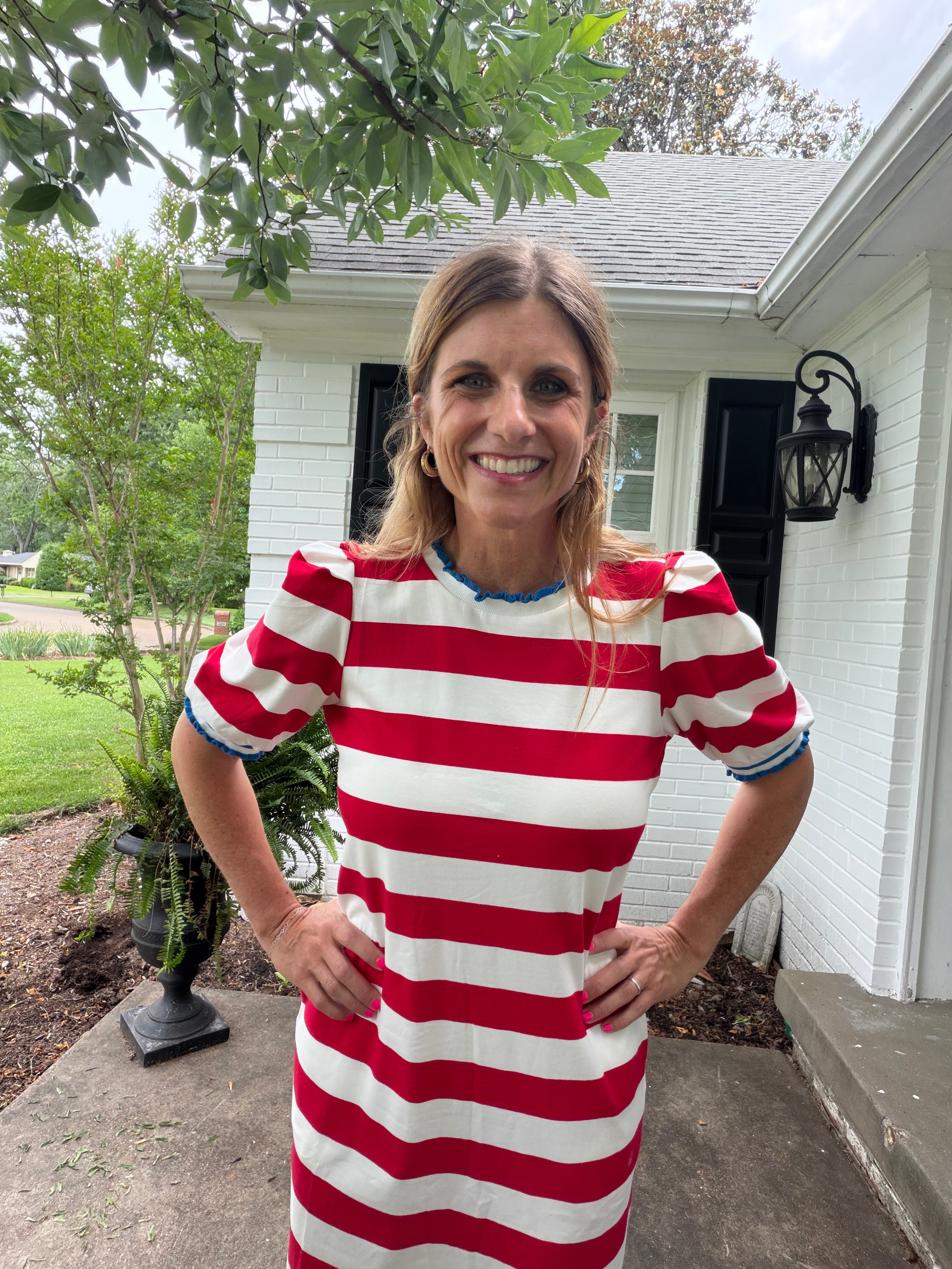Coastal Classic Stripe Dress