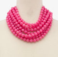 Hot pink Socialite Necklace