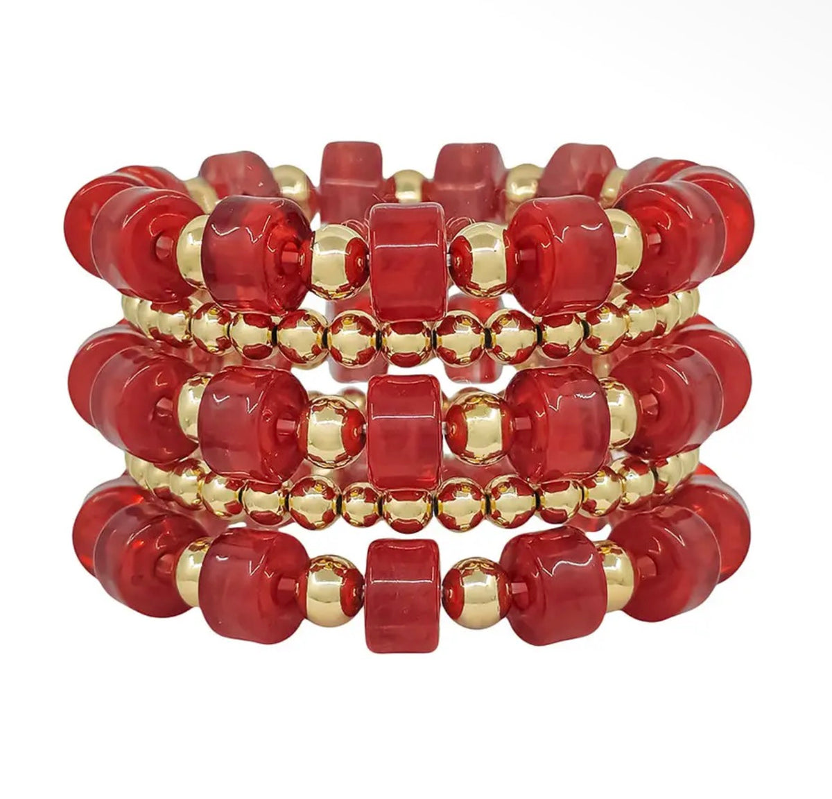 Berry Merry Bracelet Stack