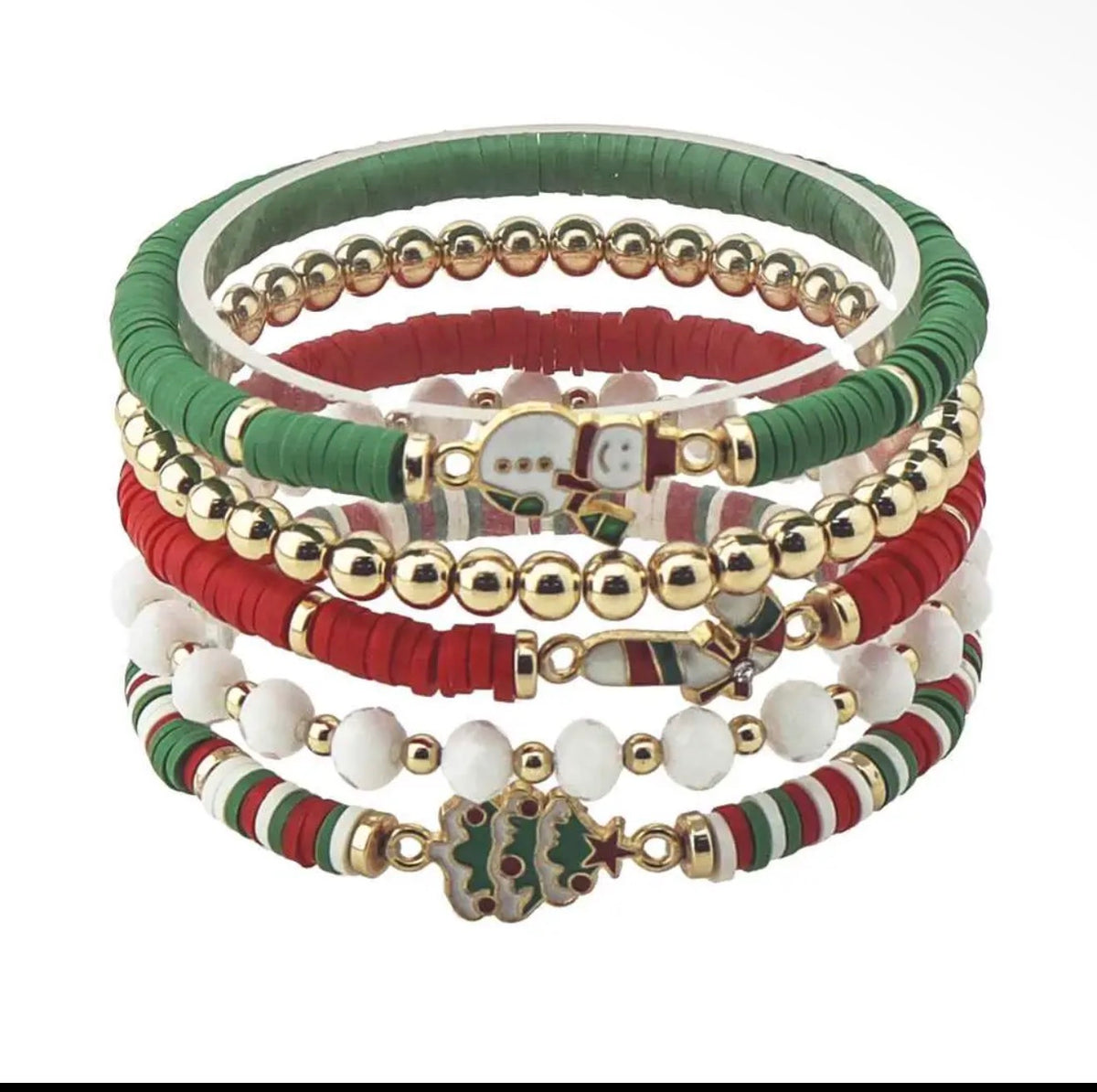 Christmas bracelet set