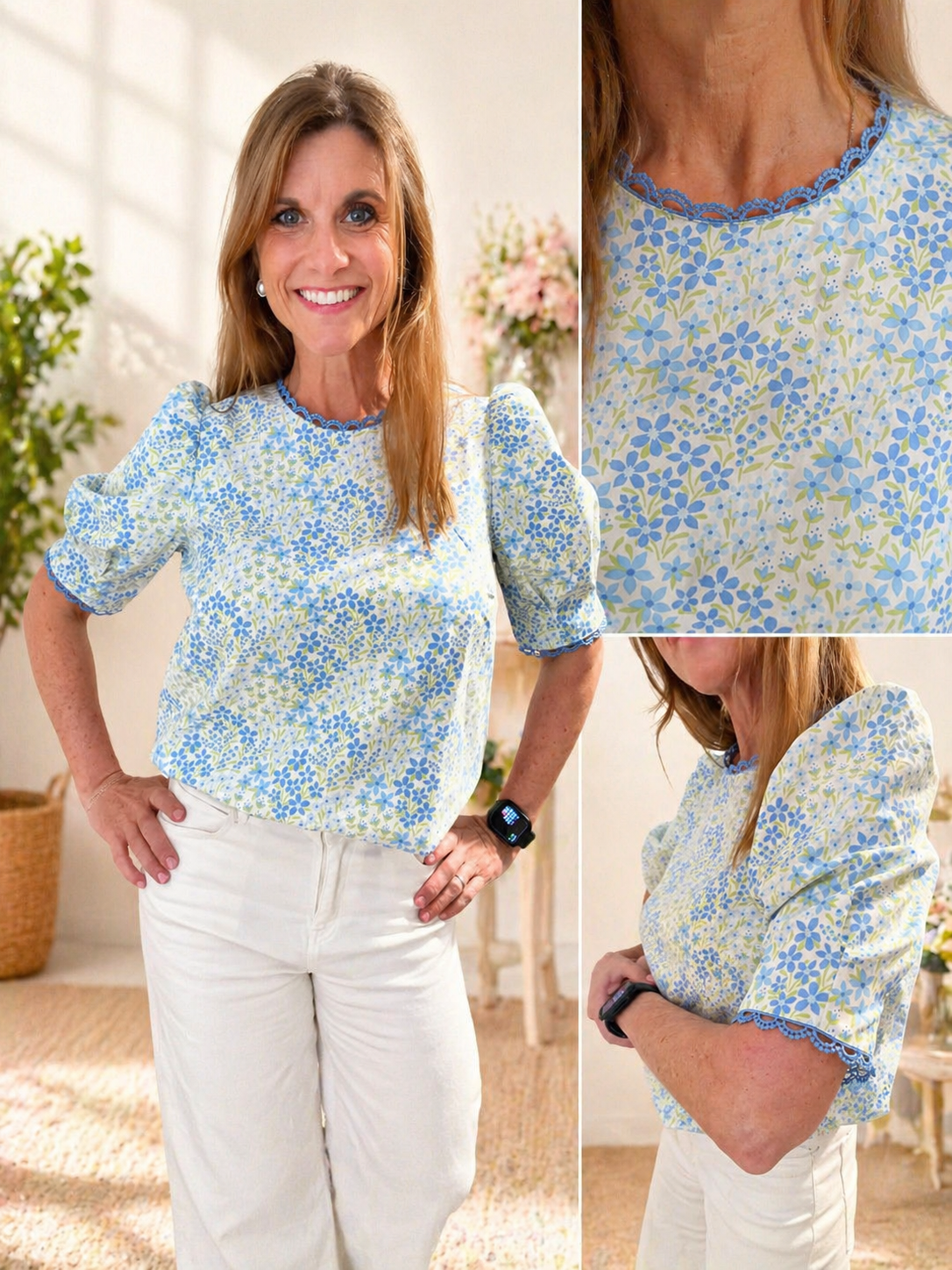 Bluebell Garden Bloom Top