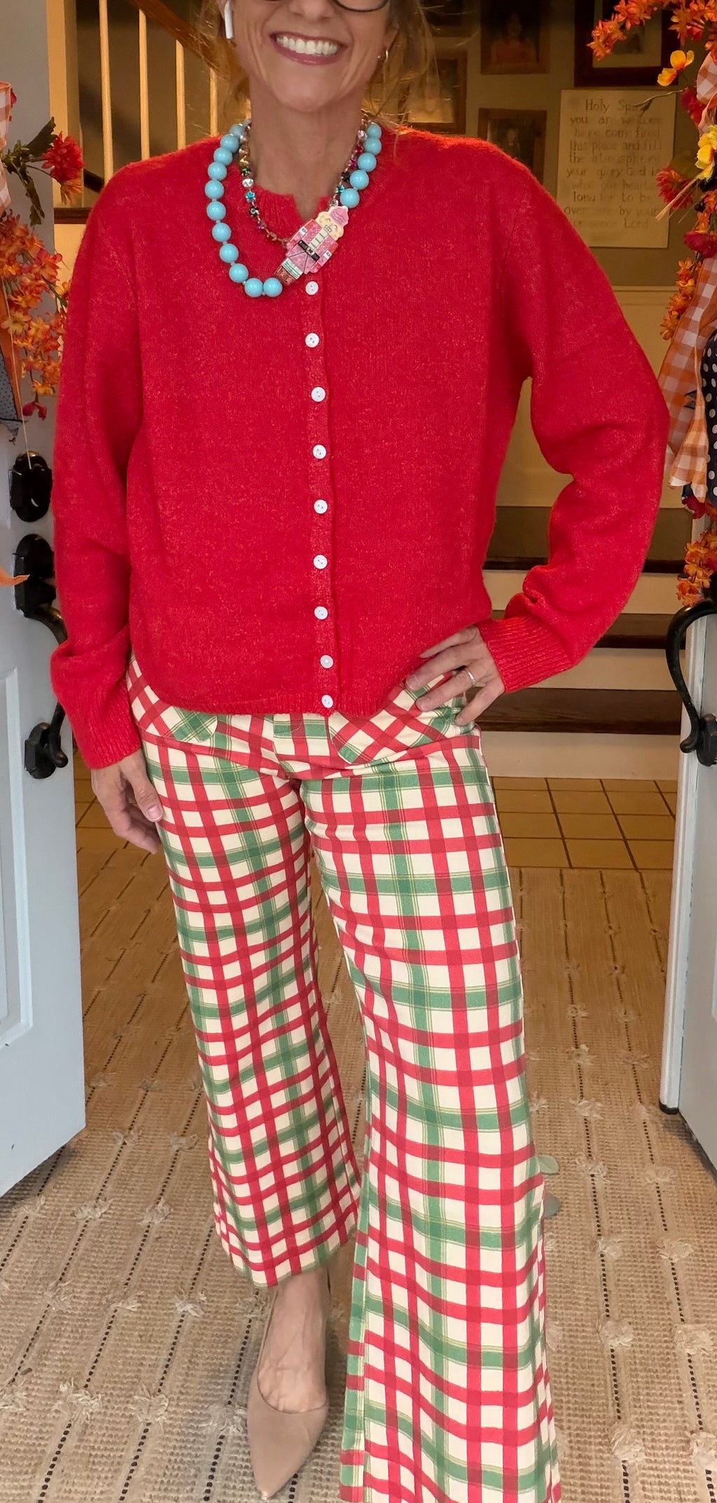 Merry & Bright Plaid Pants