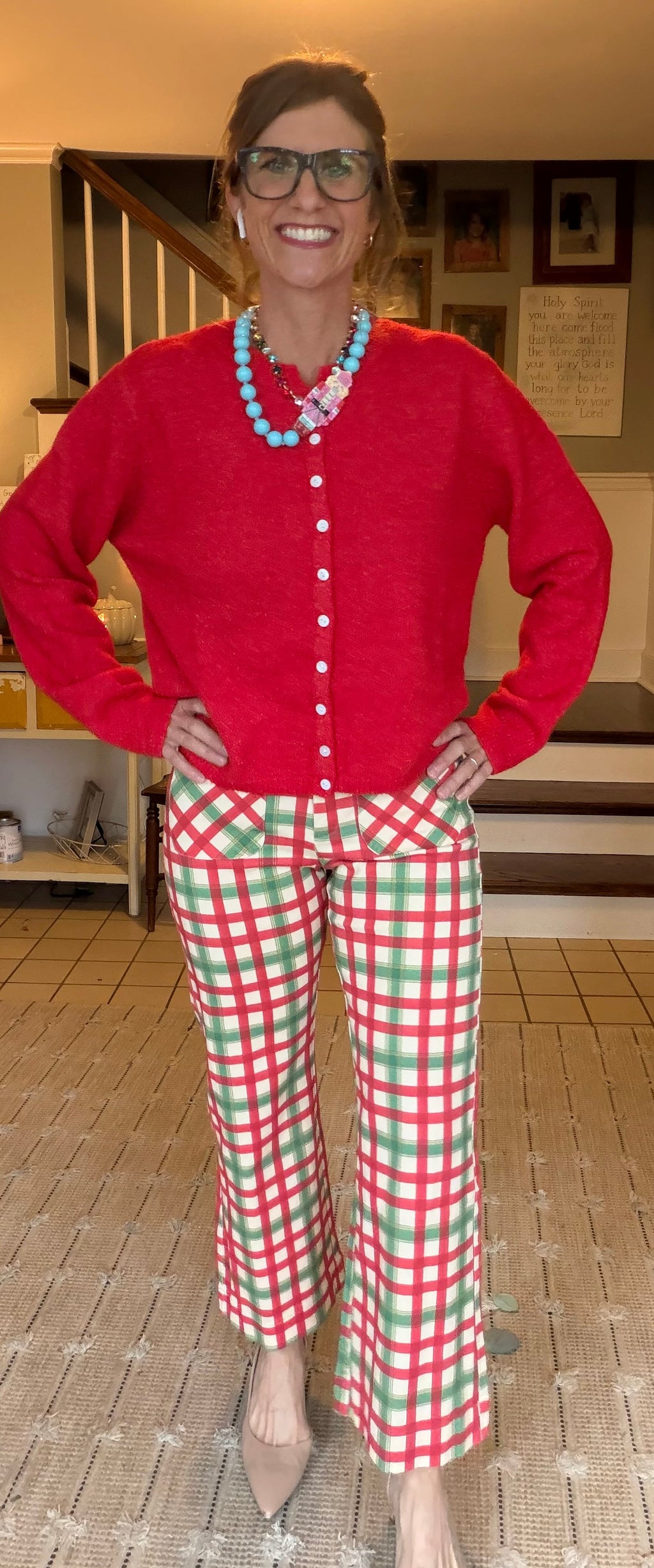 Merry & Bright Plaid Pants