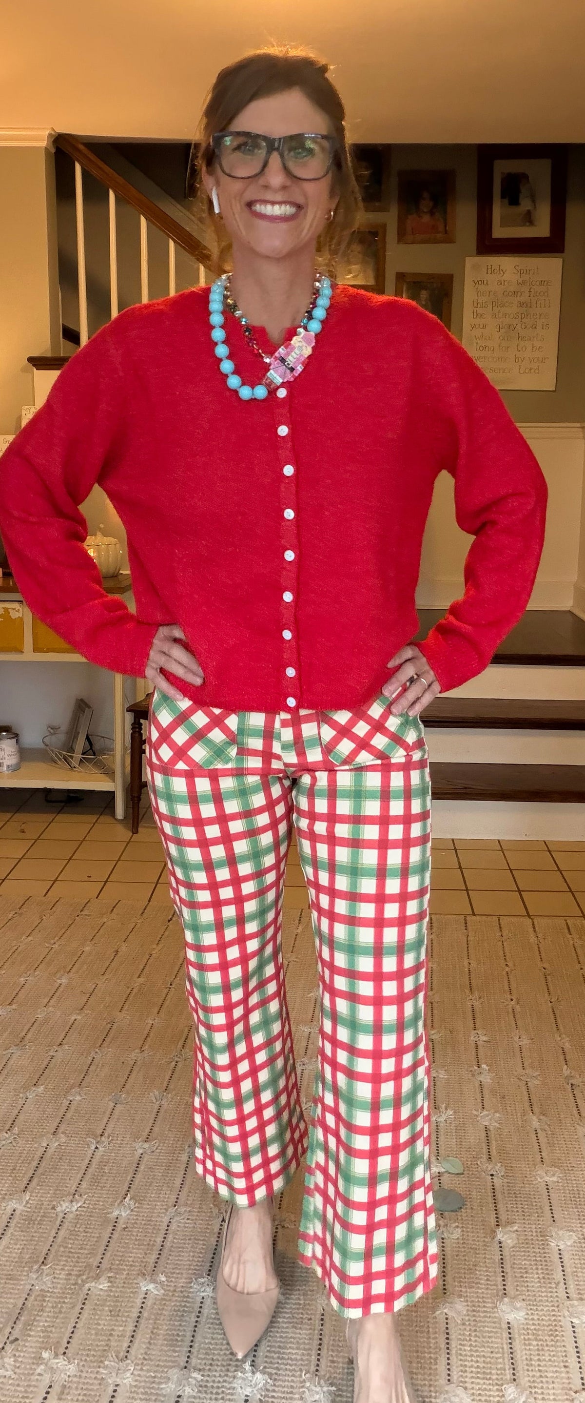 Merry & Bright Plaid Pants