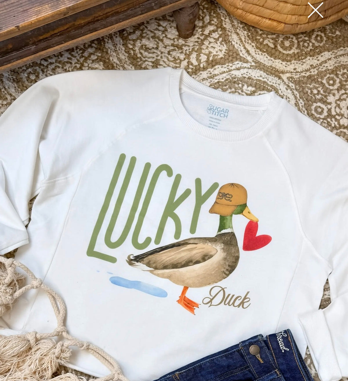 Lucky ducky long sleeve