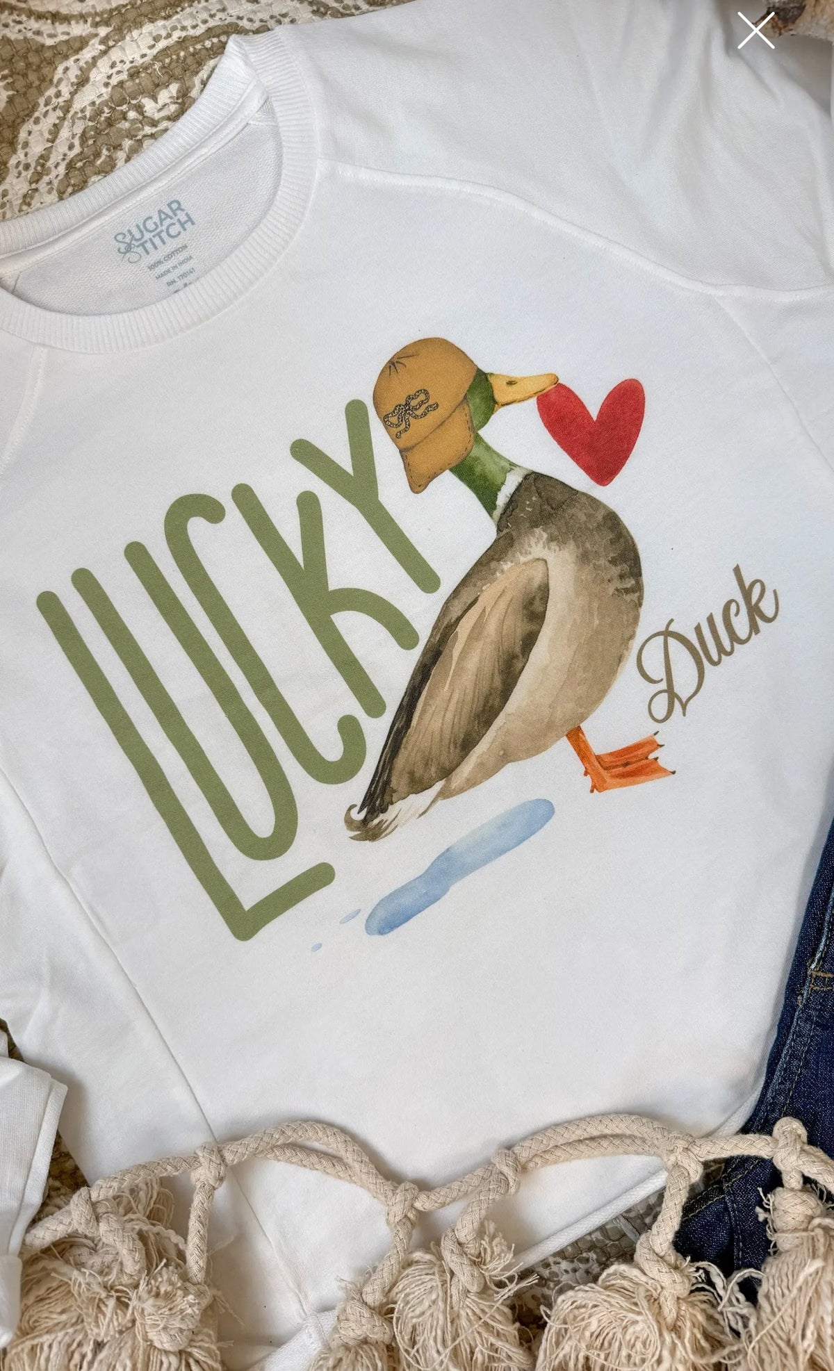 Lucky ducky long sleeve