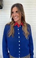 Blueberry cardigan