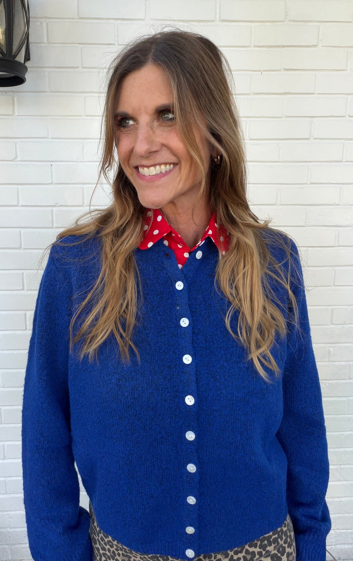Blueberry cardigan