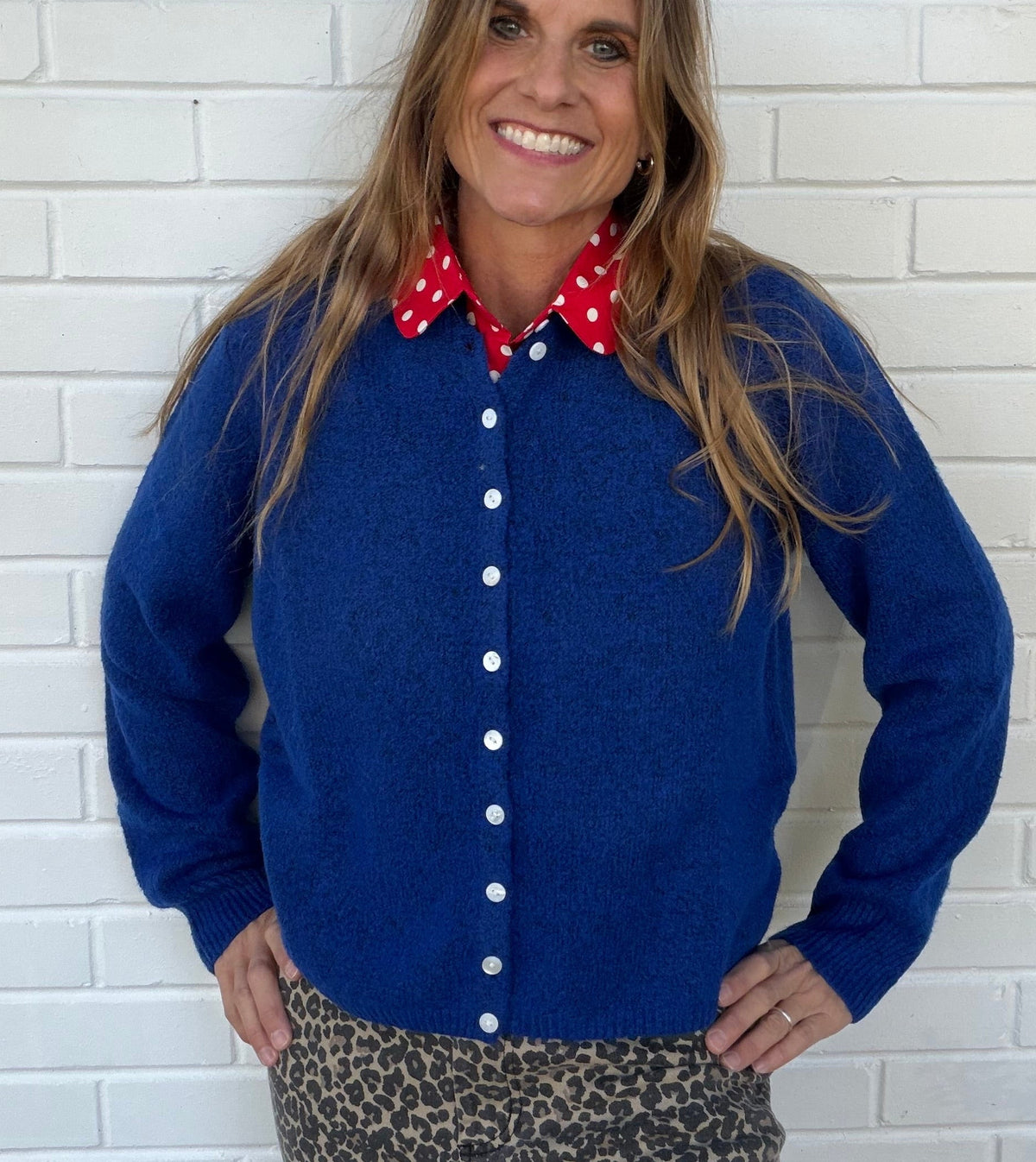 Blueberry cardigan