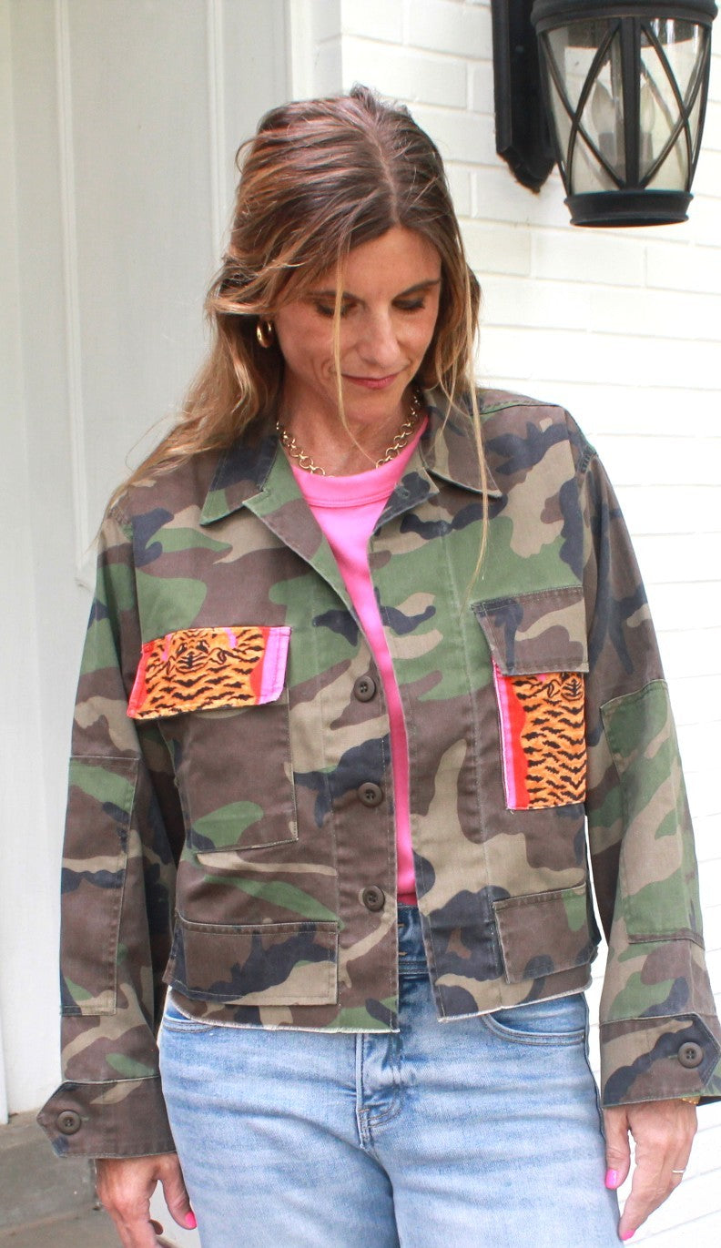 Wild Belle Camo Jacket