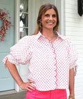 Sweetheart Scallop Top